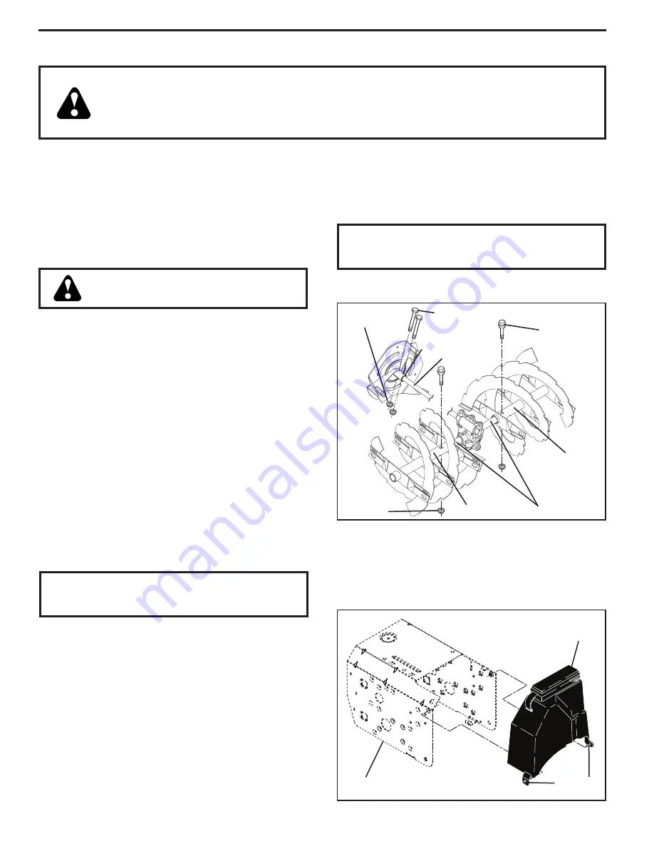 Poulan Pro PP1150ES Owner'S Manual Download Page 16