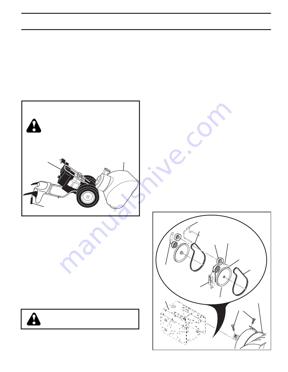 Poulan Pro PP1150ES Owner'S Manual Download Page 17