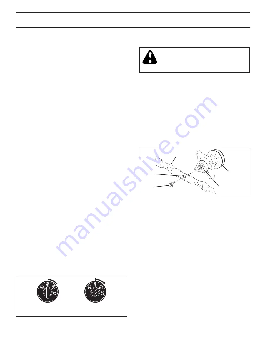 Poulan Pro PP17G42 Operator'S Manual Download Page 16