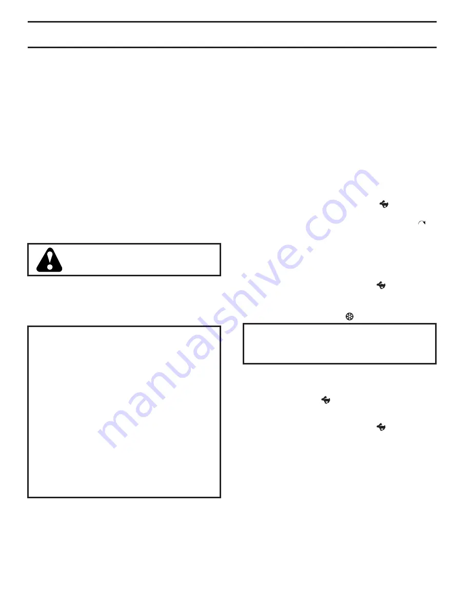 Poulan Pro PP19H46 Operator'S Manual Download Page 12