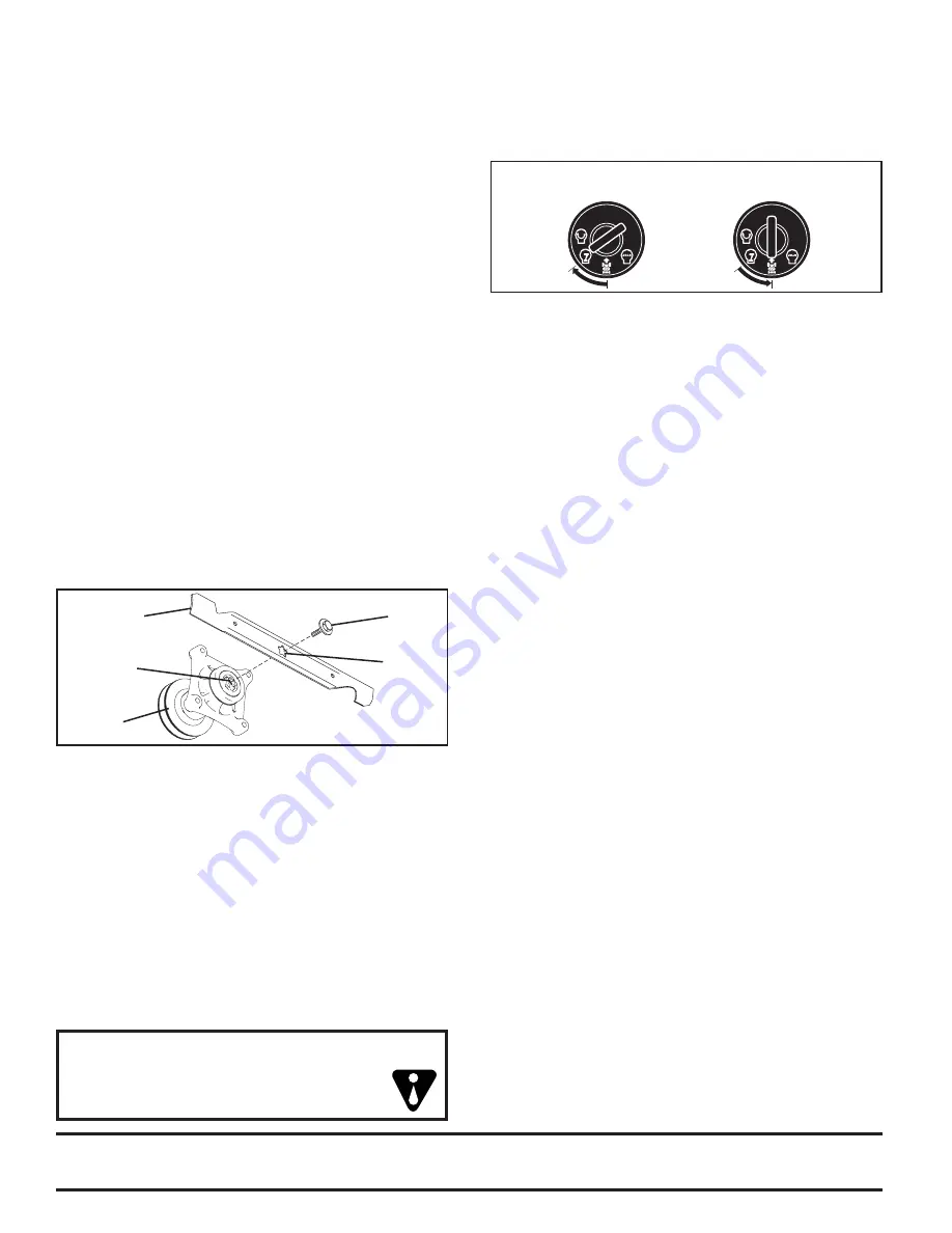 Poulan Pro PP19H46 Operator'S Manual Download Page 42