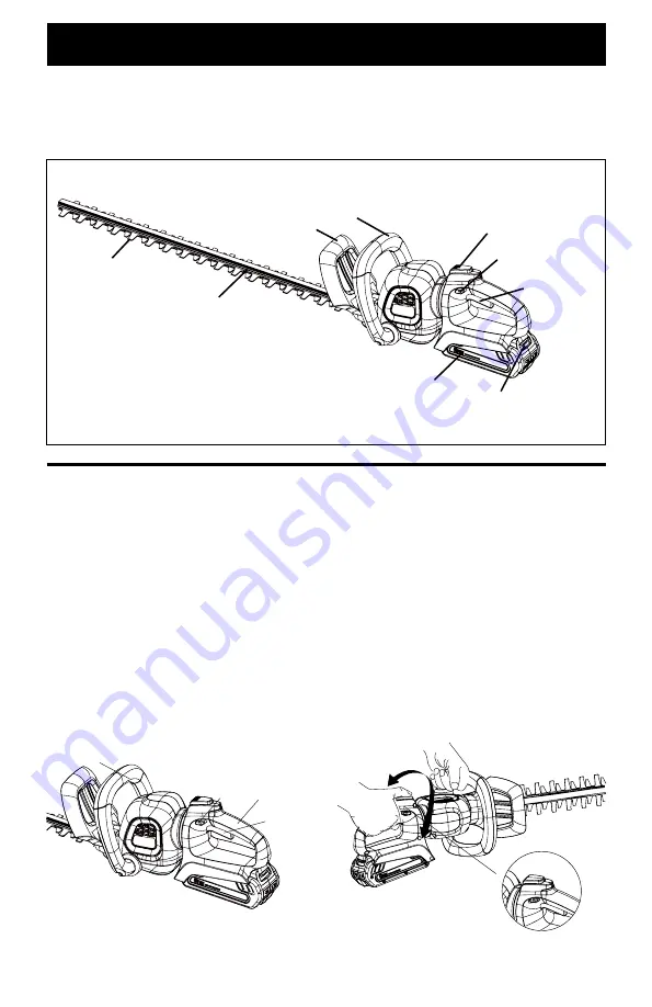 Poulan Pro PPB40HT Instruction Manual Download Page 9