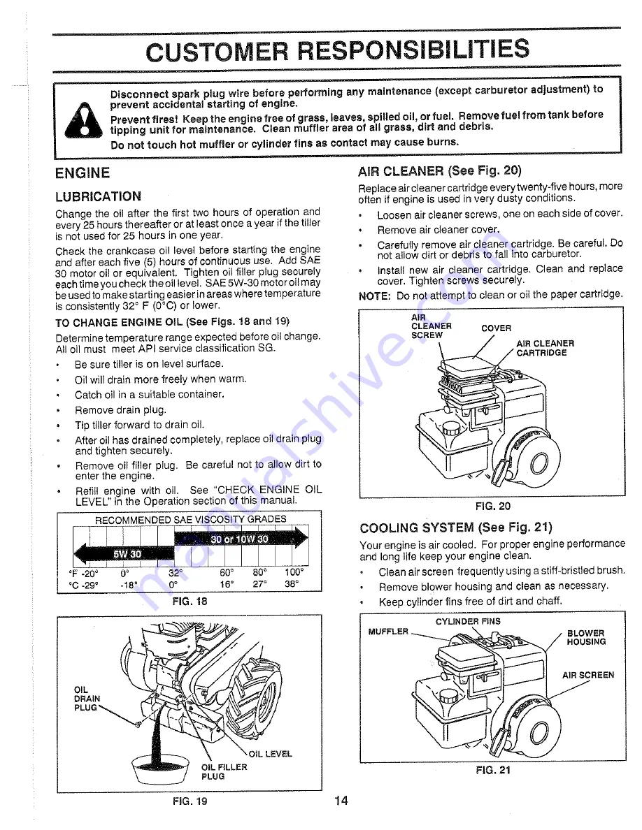 Poulan Pro PPRT5C Owner'S Manual Download Page 14