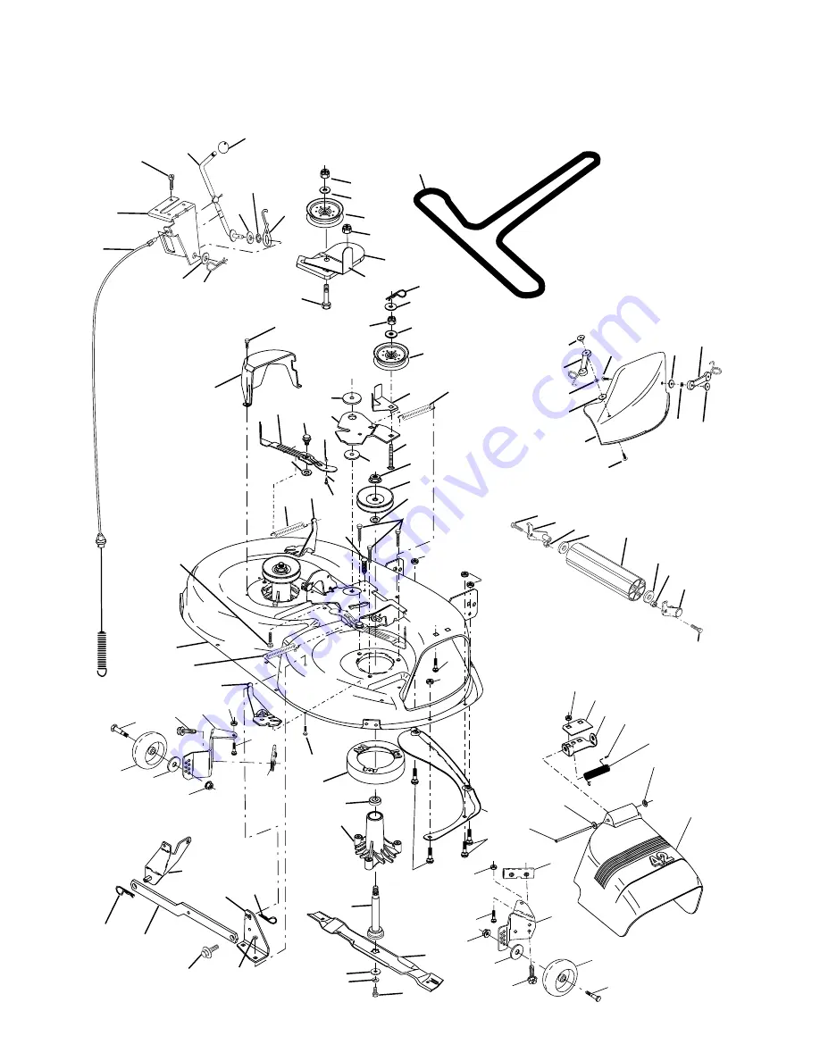 Poulan Pro PR1742STB Owner'S Manual Download Page 40