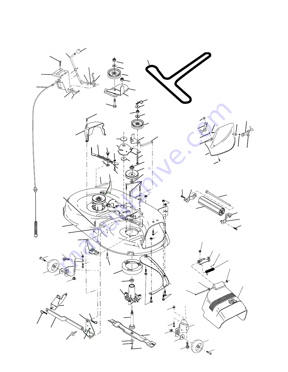 Poulan Pro PR17542STB Owner'S Manual Download Page 42