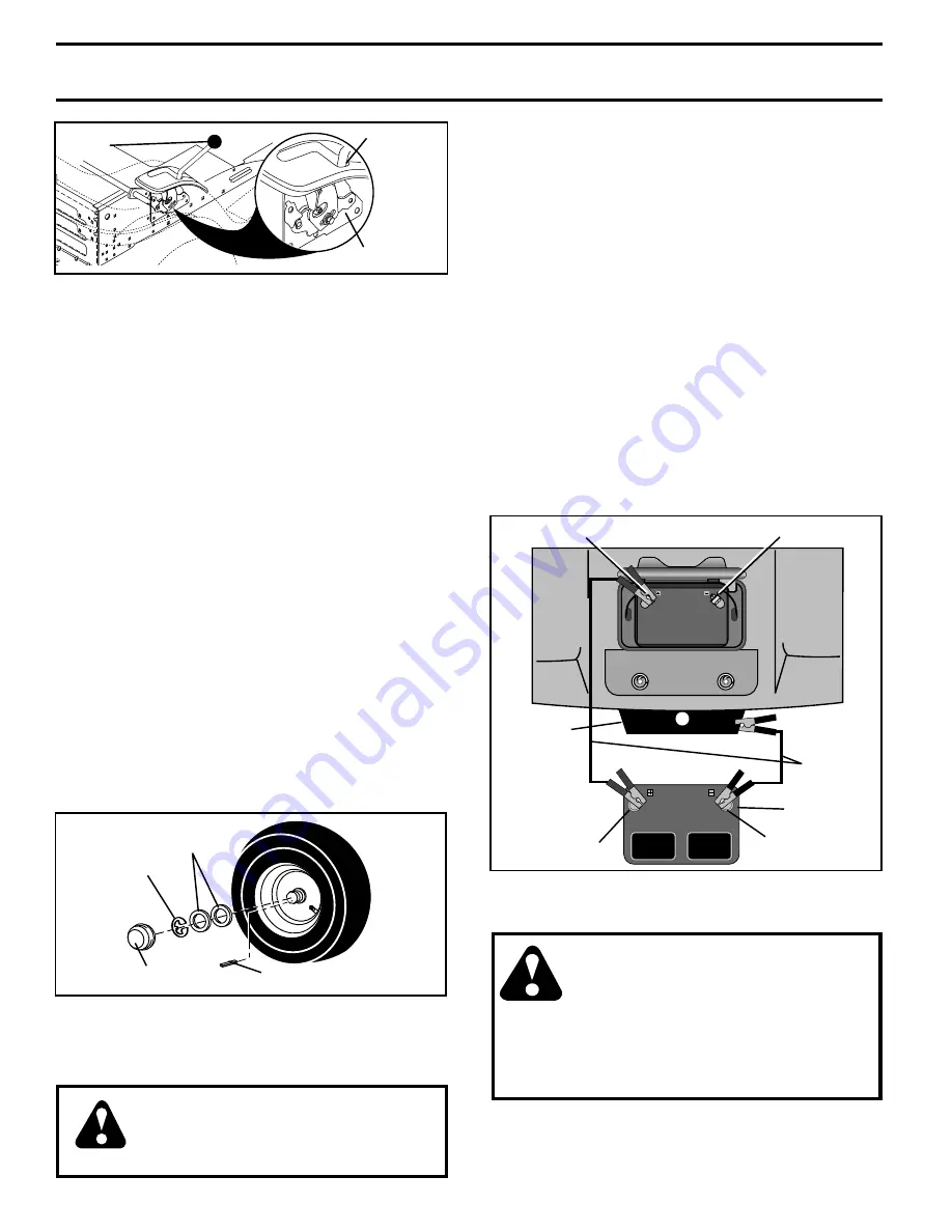 Poulan Pro PR17H42STB Owner'S Manual Download Page 22