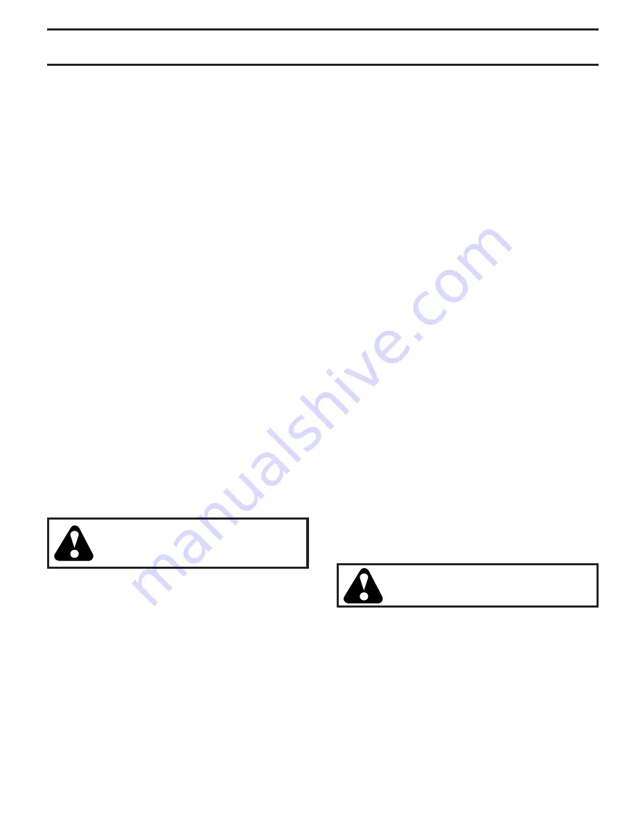 Poulan Pro PR17H42STD Owner'S Manual Download Page 13