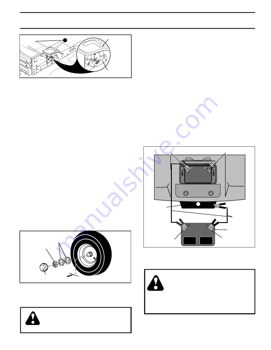 Poulan Pro PR17H42STD Owner'S Manual Download Page 22