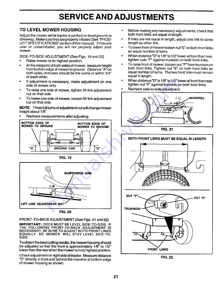 Poulan Pro PR185H42STG Скачать руководство пользователя страница 21