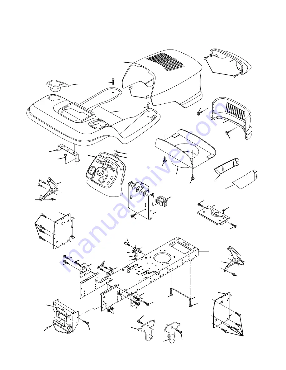 Poulan Pro PR20PH42STB Owner'S Manual Download Page 32