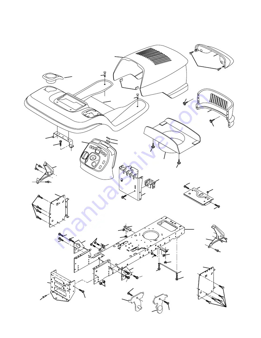 Poulan Pro PR25PH48STA Owner'S Manual Download Page 32