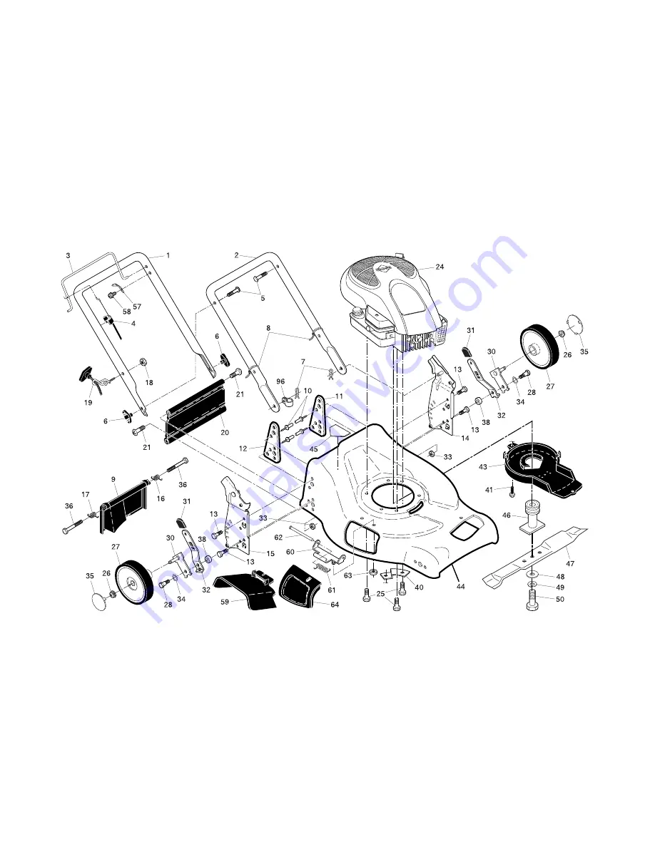 Poulan Pro PR600Y21RP Repair Parts Manual Download Page 2