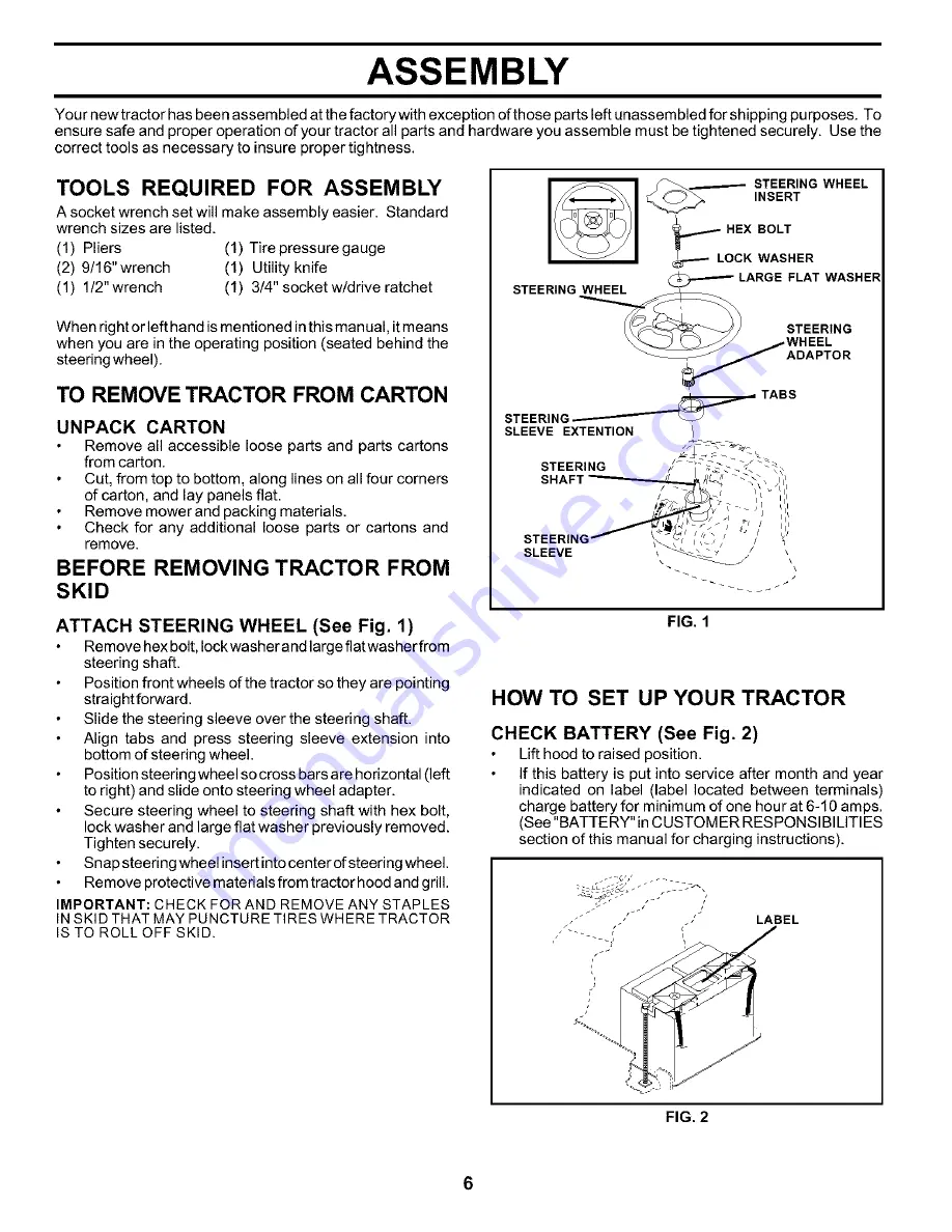 Poulan Pro PRGT22H50C Owner'S Manual Download Page 6