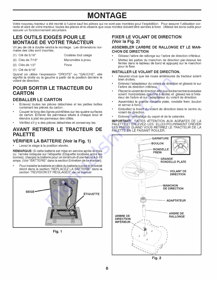 Poulan Pro PXT16542 Operator'S Manual Download Page 30