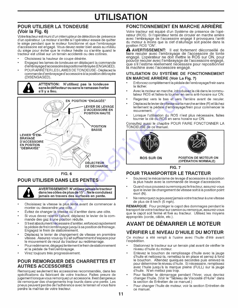 Poulan Pro PXT16542 Operator'S Manual Download Page 35