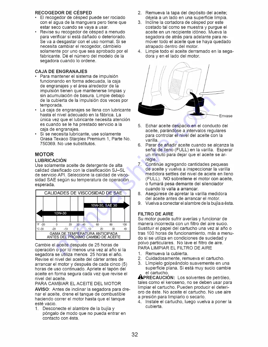 Poulan Pro XT 917.376170 Скачать руководство пользователя страница 32