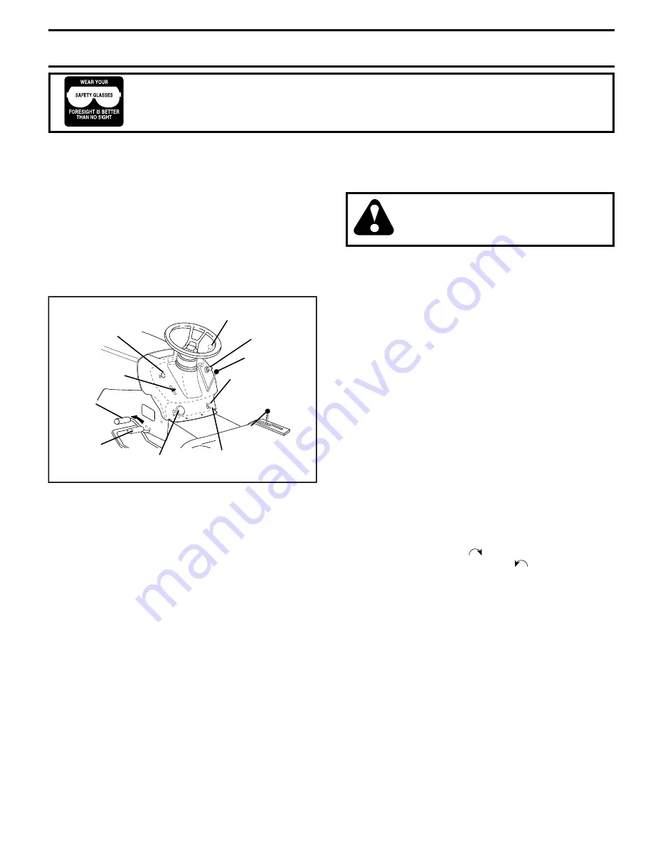 Poulan Pro XT24H42LT Operator'S Manual Download Page 11