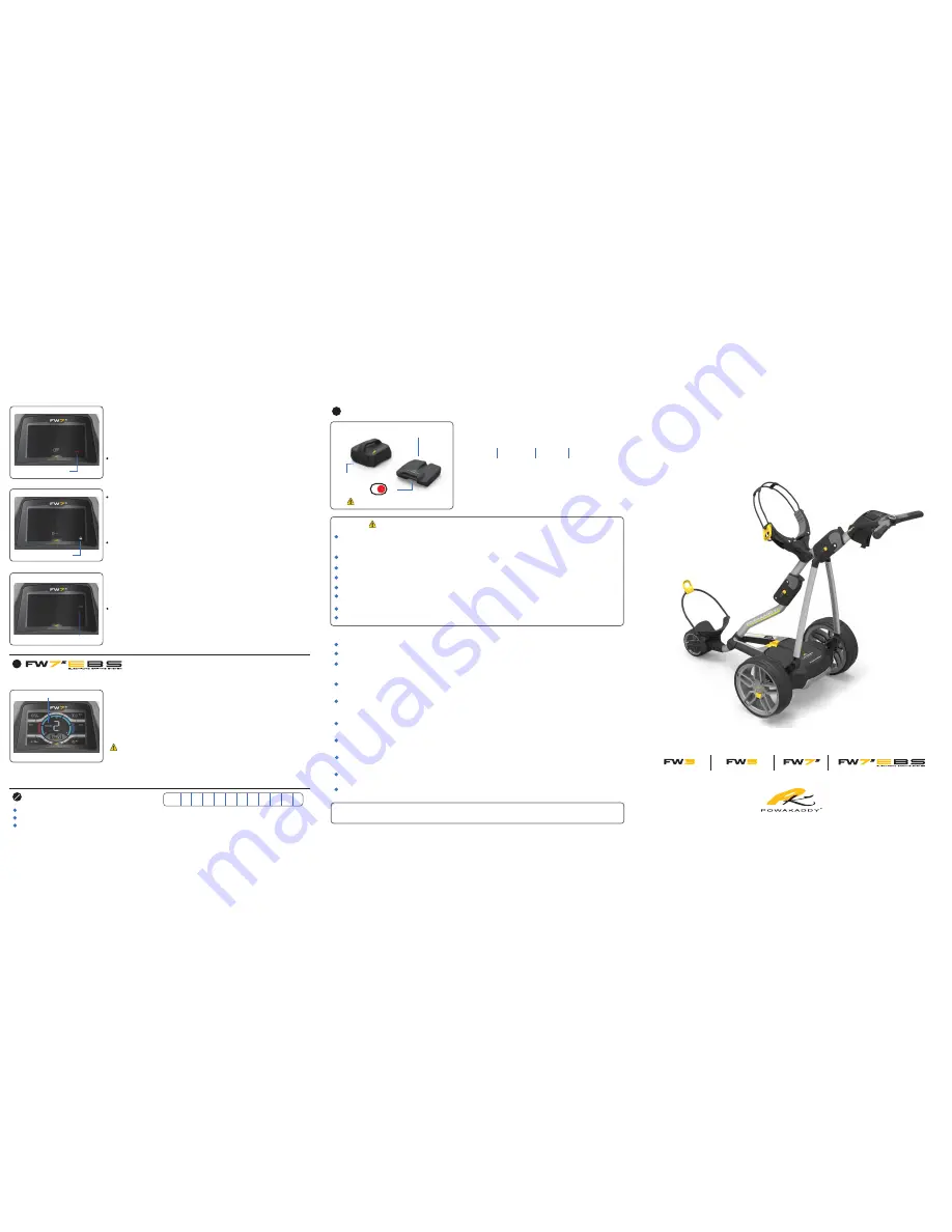 Powakaddy FW3 Owner'S Manual Download Page 1