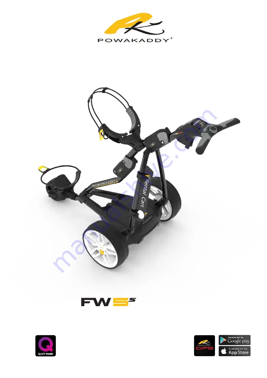 Powakaddy FW5s GPS Owner'S Manual Download Page 1