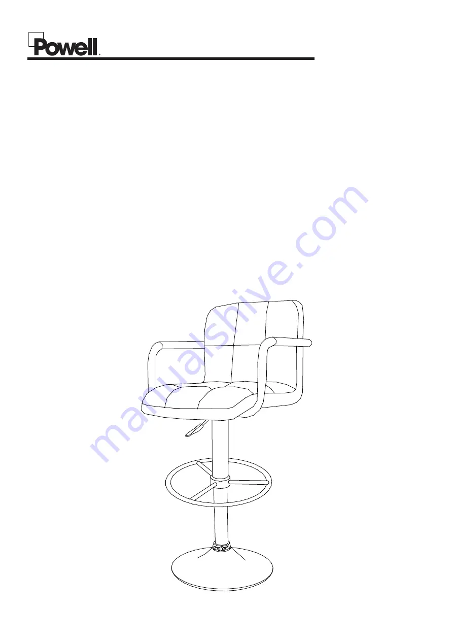 Powell 171-915 Assembly Instructions Download Page 1