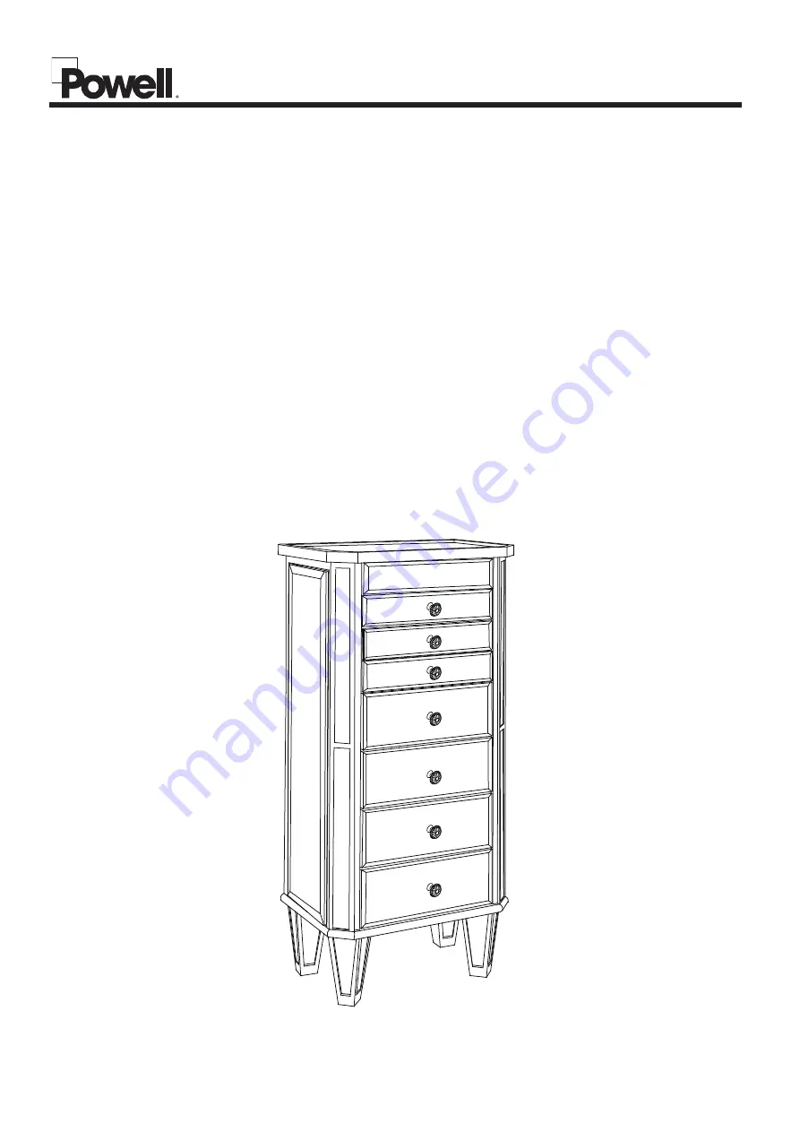 Powell 233-314AT2 Assembly Instructions Download Page 1