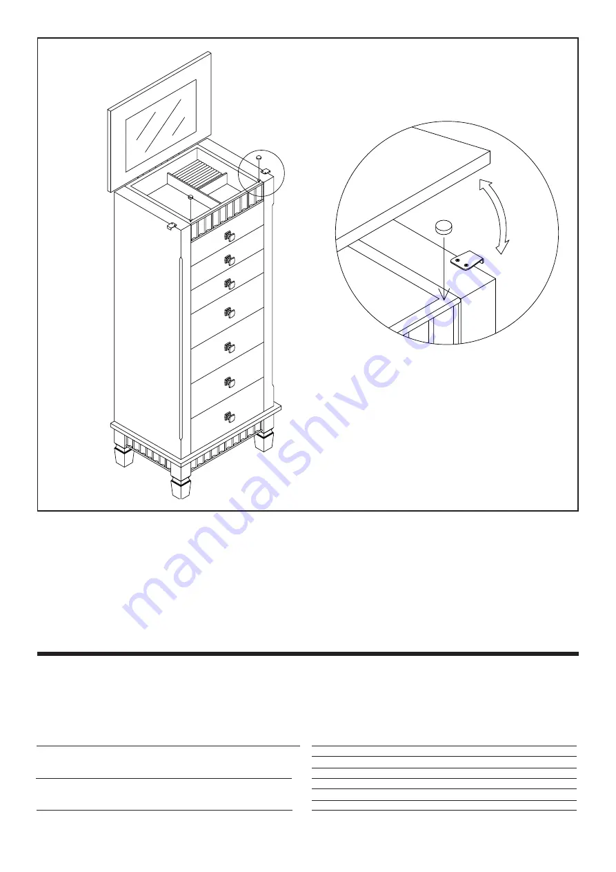 Powell 383-316 Assembly Instructions Download Page 4