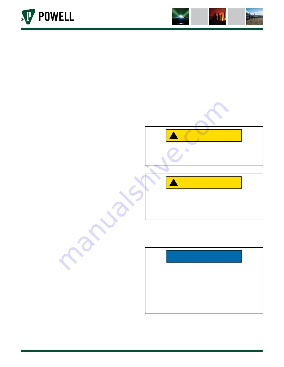 Powell 38PV40ARMM-4 Instruction Bulletin Download Page 45