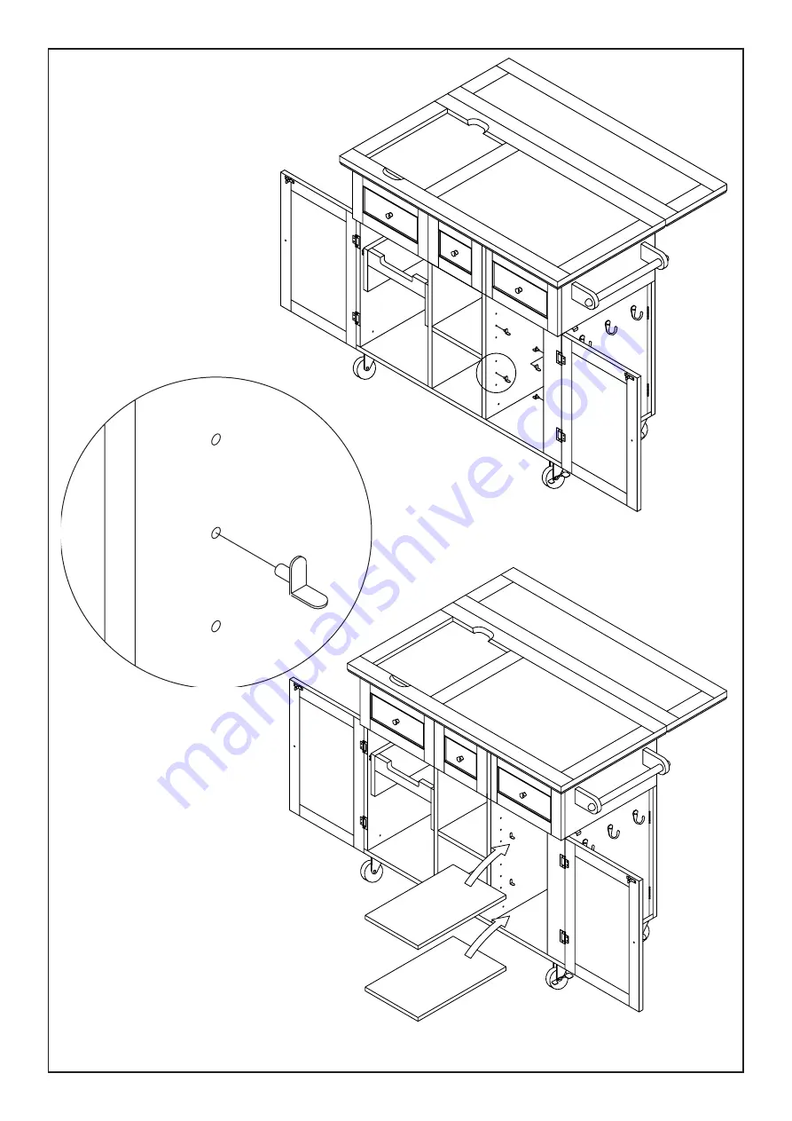 Powell 533-477 Assembly Instructions Manual Download Page 18