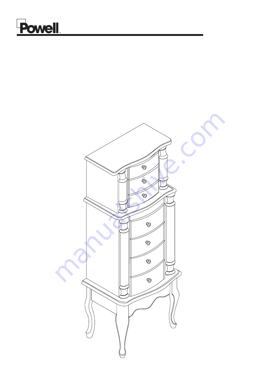 Powell 881-315A Assembly Instructions Manual Download Page 1