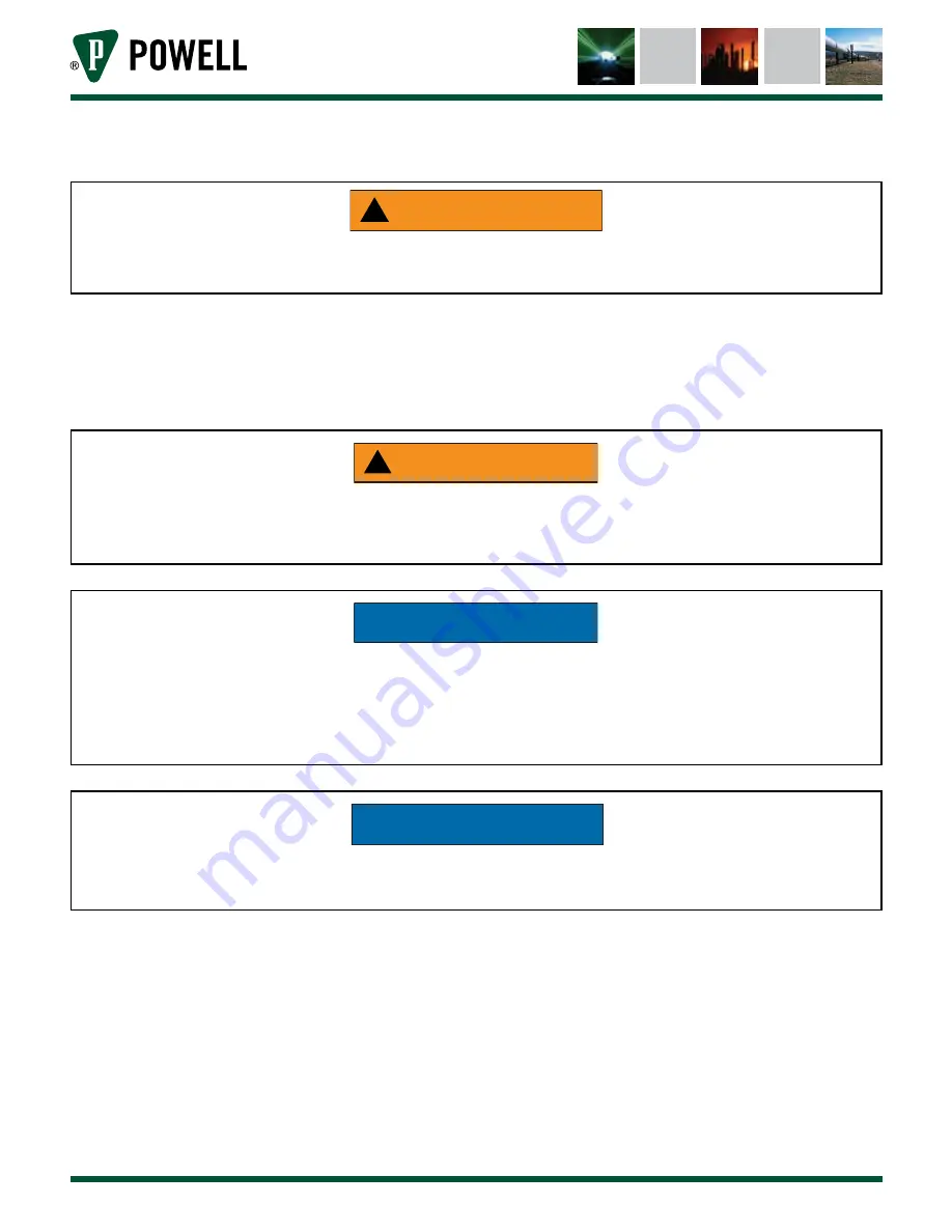 Powell EcoVisor 01.41B.48080 Instruction Bulletin Download Page 10