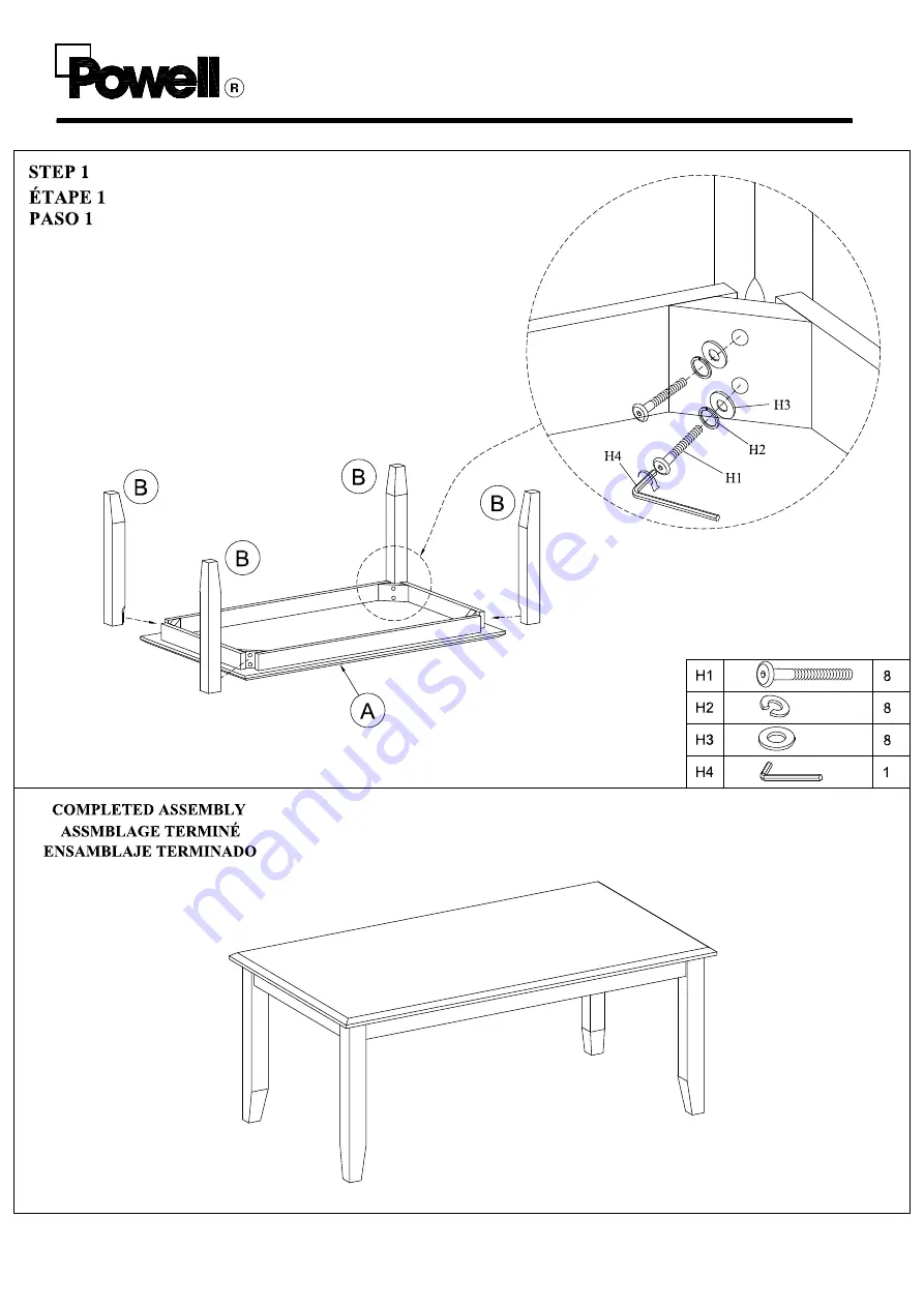 Powell Jane Quick Start Manual Download Page 5