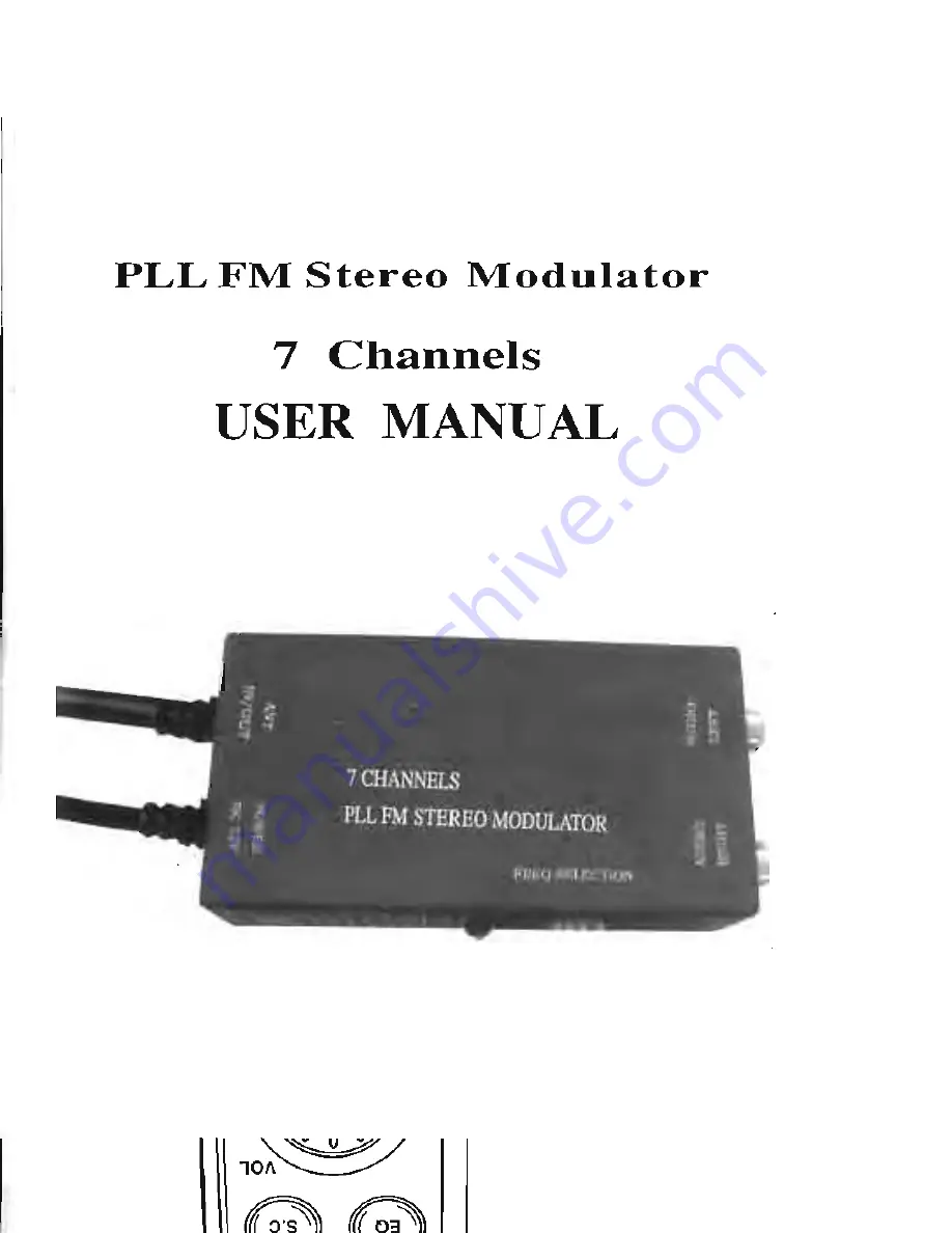 Power Acoustik EFM-4 User Manual Download Page 1