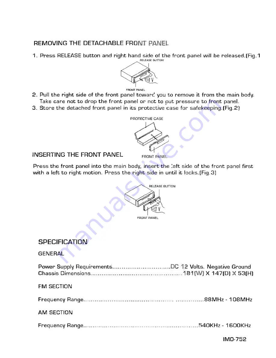 Power Acoustik PA-442R Owner'S Manual Download Page 4