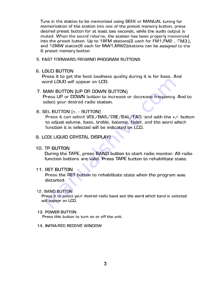 Power Acoustik PA-956W Instruction Manual Download Page 4