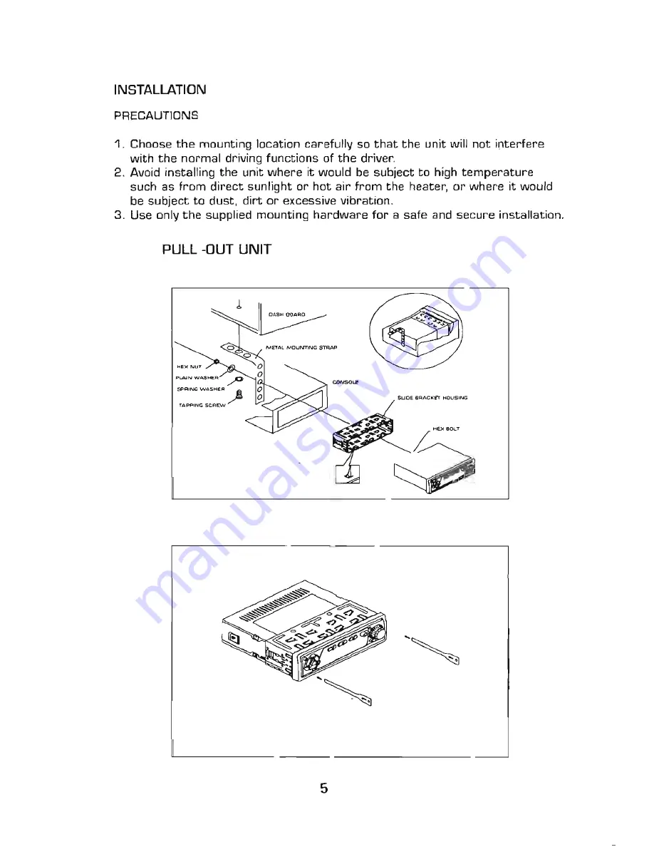 Power Acoustik PA-956W Instruction Manual Download Page 6