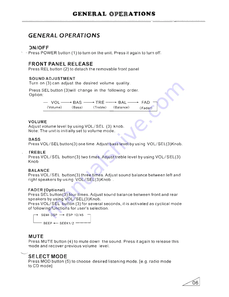 Power Acoustik PACD-840 Instruction Manual Download Page 7