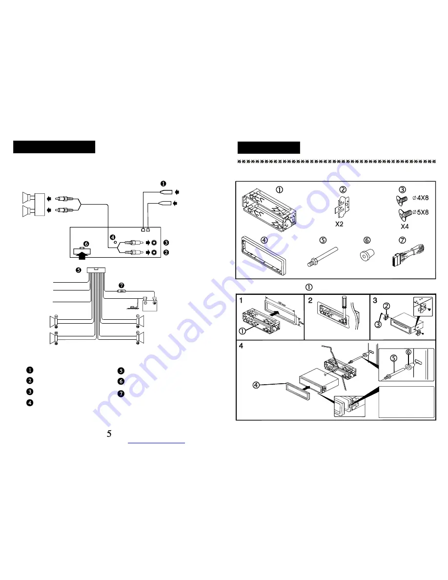 Power Acoustik PADVD-130A Owner'S Manual Download Page 6