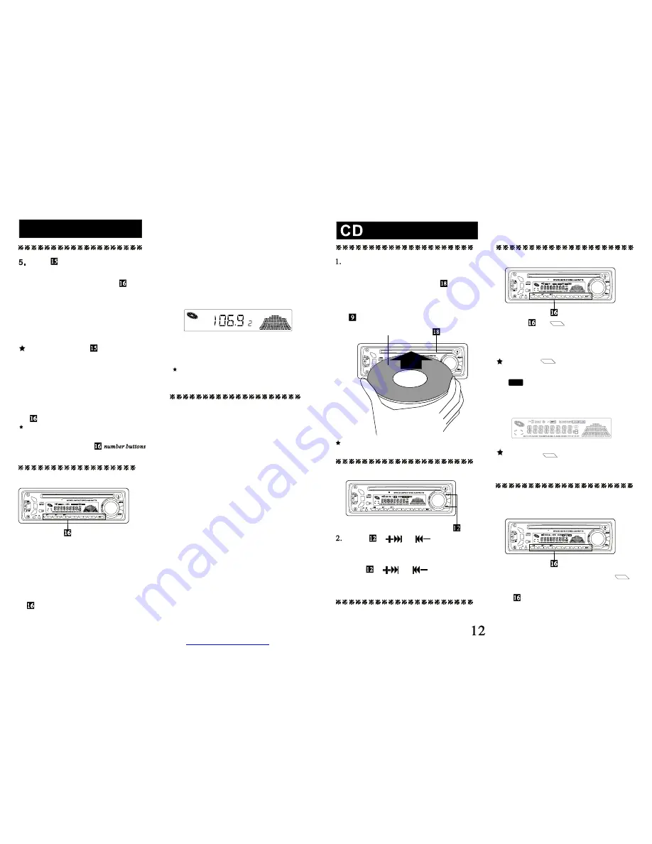 Power Acoustik PADVD-130A Owner'S Manual Download Page 12