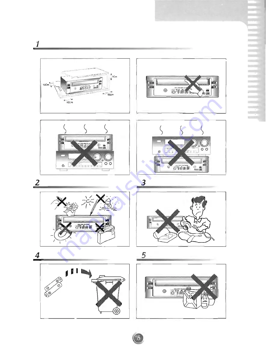 Power Acoustik PADVD-150 Owner'S Manual Download Page 5