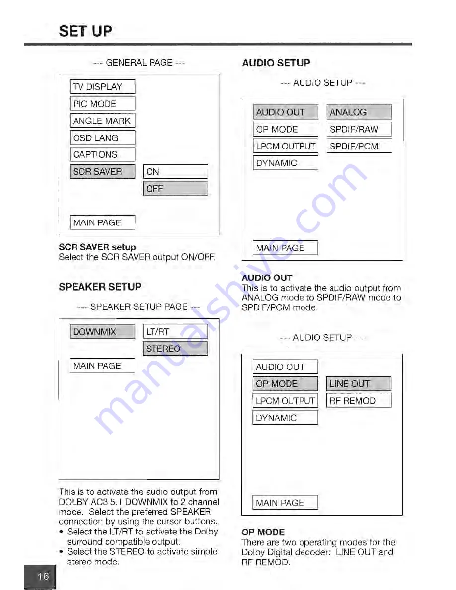 Power Acoustik PADVD-340 Owner'S Manual Download Page 16