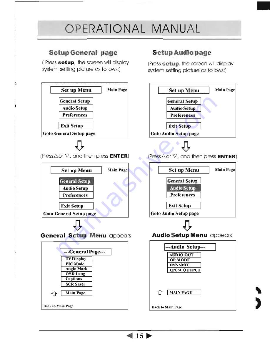 Power Acoustik PADVD-340B Owner'S Manual Download Page 15