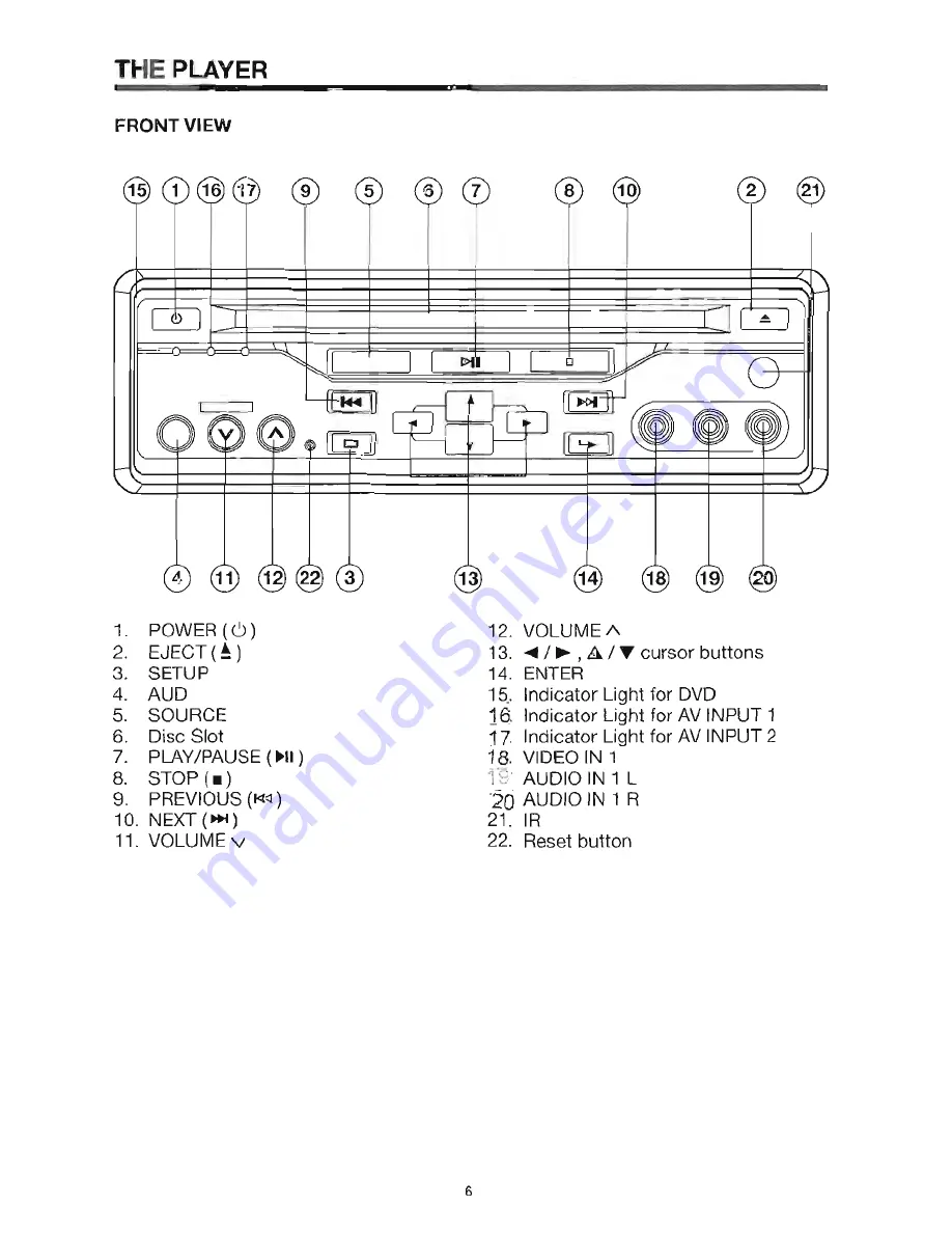 Power Acoustik PADVD-350 Owner'S Manual Download Page 6