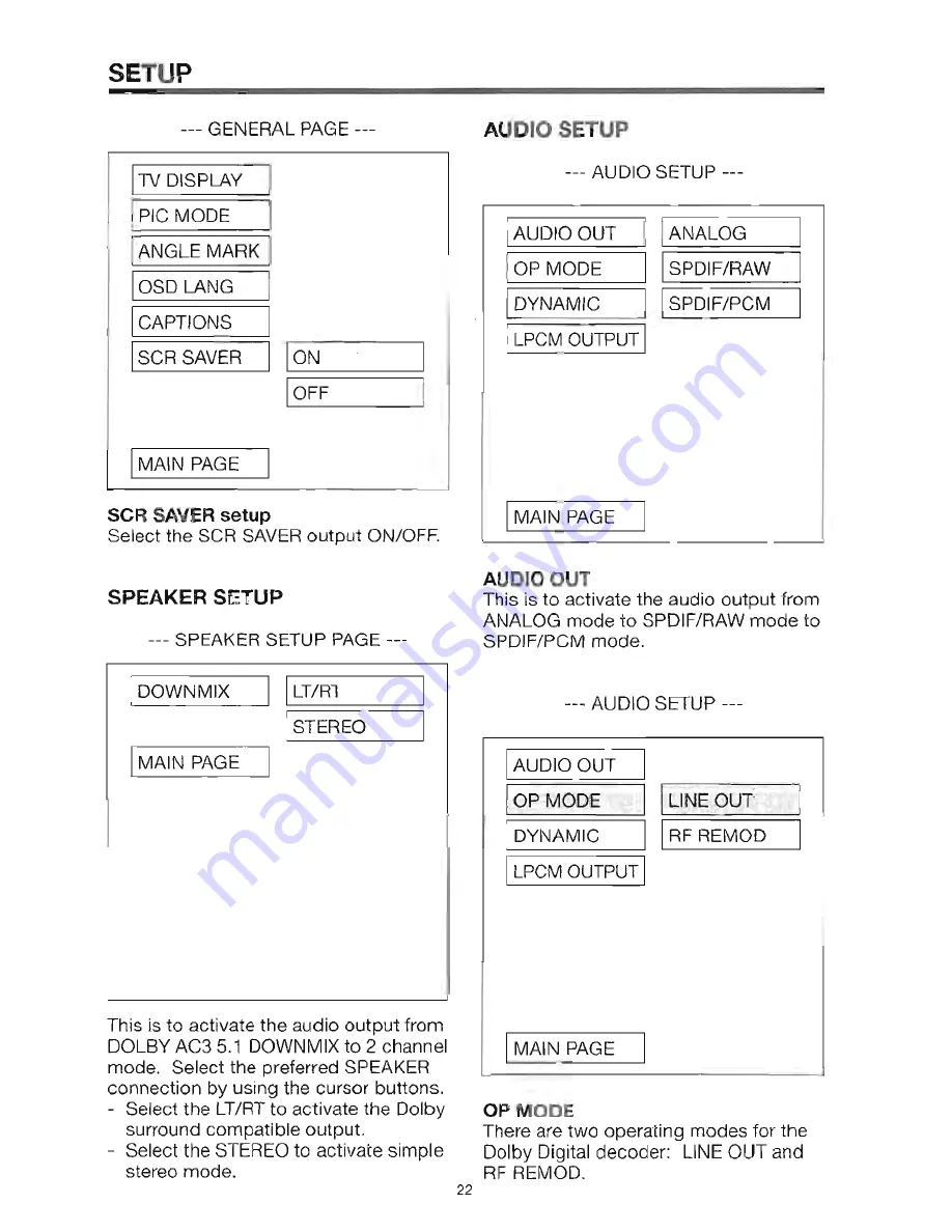 Power Acoustik PADVD-350 Owner'S Manual Download Page 22