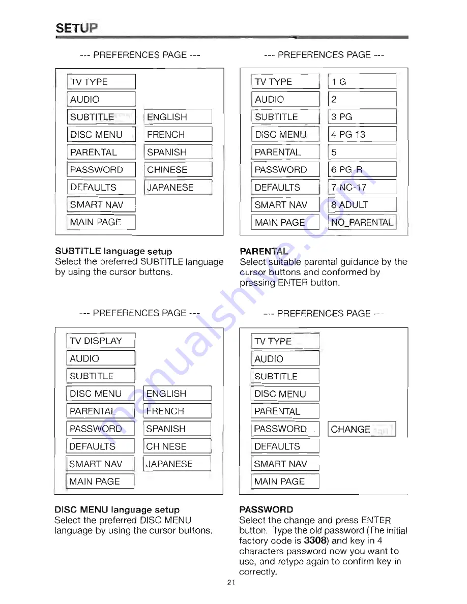 Power Acoustik PADVD-740R Owner'S Manual Download Page 21