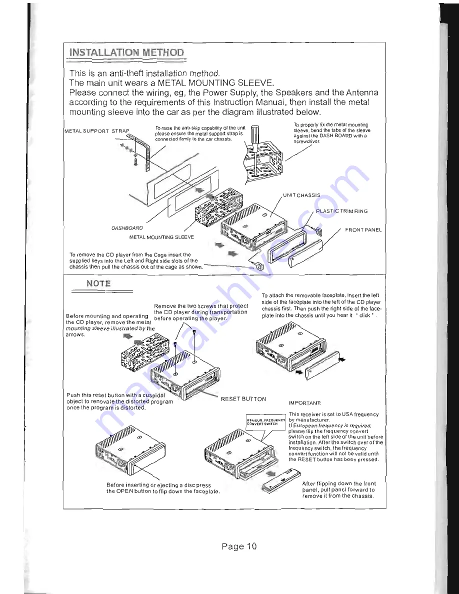 Power Acoustik PAMP3-826R Скачать руководство пользователя страница 11