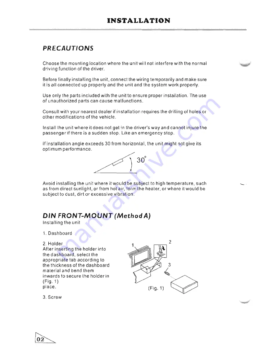 Power Acoustik PAMP3-845 Instruction Manual Download Page 3