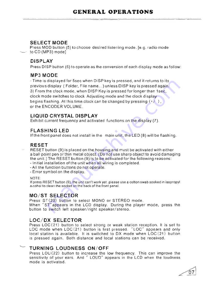 Power Acoustik PAMP3-845 Instruction Manual Download Page 8