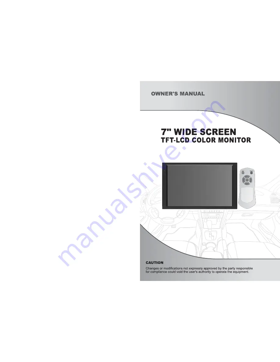 Power Acoustik PT727MSV Owner'S Manual Download Page 1