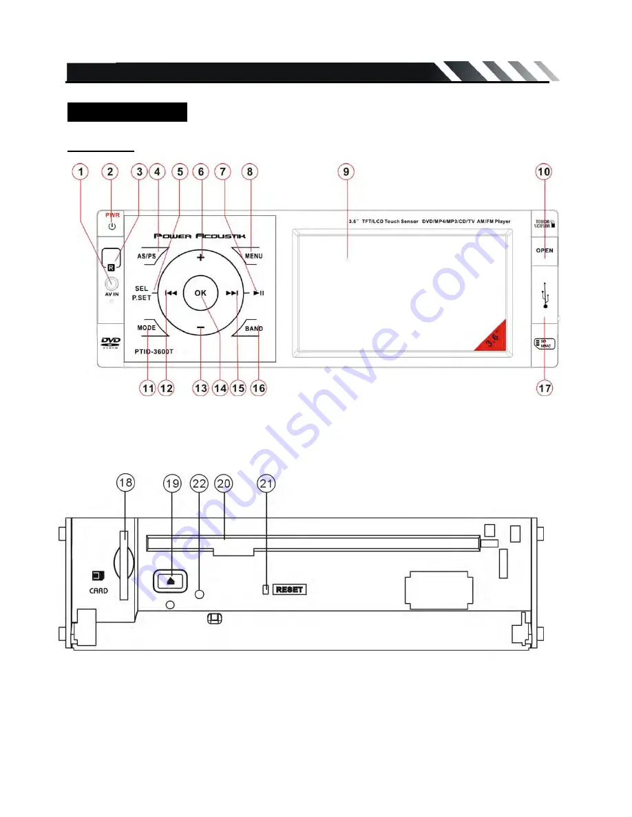 Power Acoustik PTID-3600 Owner'S Manual Download Page 8