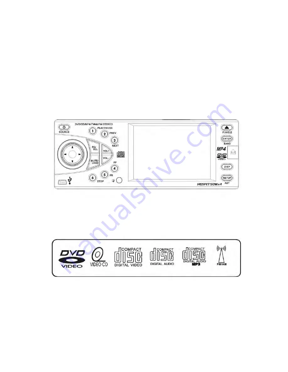 Power Acoustik PTID-4003TV Owner'S Manual Download Page 1